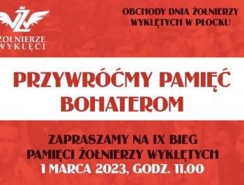 Bieg Pamięci Żołnierzy Wyklętych 22 lutego 2023
