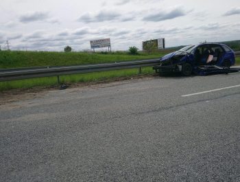 wypadek trasa Popiełuszki 18 maja 2023