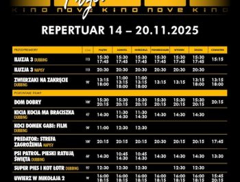 repertuar 14 – 20.11.2025